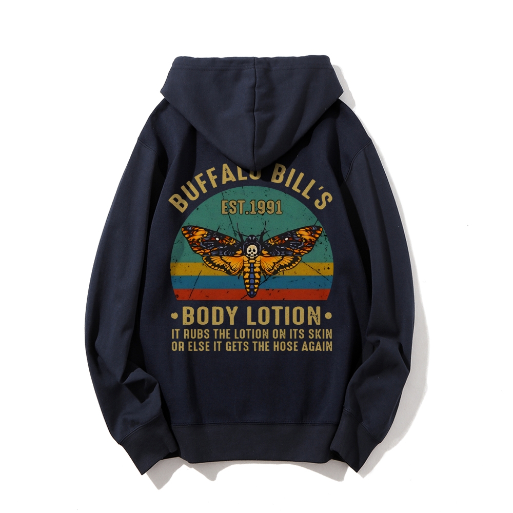 The Silence Of The Lambs Buffalo Billis Printed Back Unisex Cotton Hoodie
