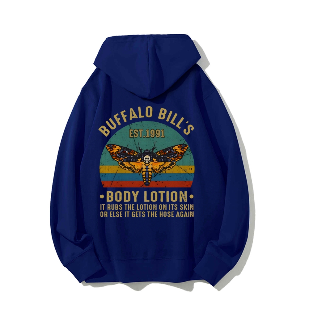 The Silence Of The Lambs Buffalo Billis Printed Back Unisex Cotton Hoodie