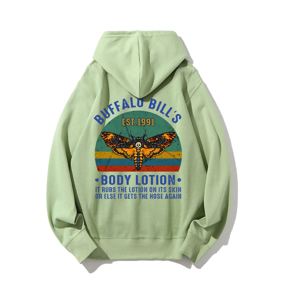 The Silence Of The Lambs Buffalo Billis Printed Back Unisex Cotton Hoodie