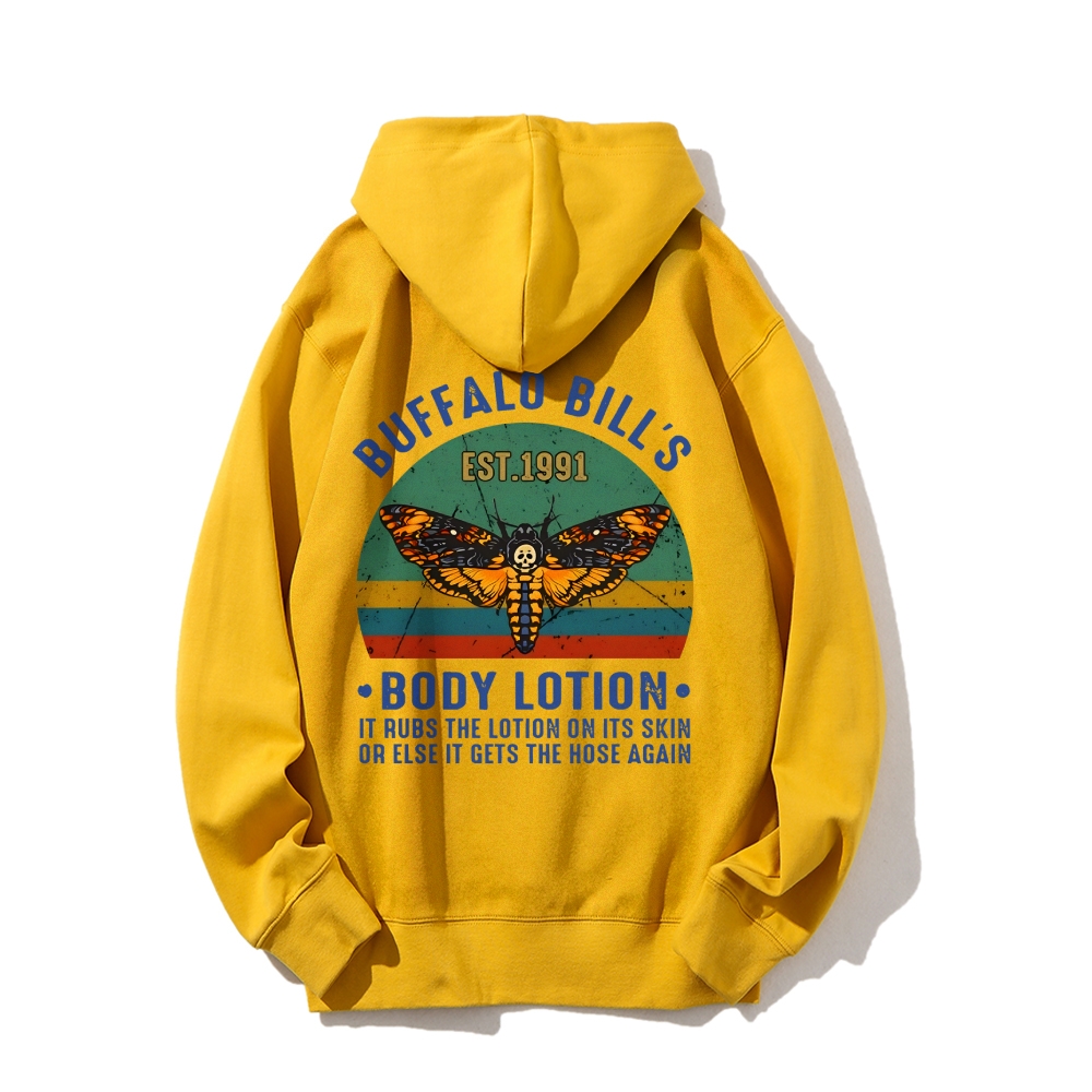 The Silence Of The Lambs Buffalo Billis Printed Back Unisex Cotton Hoodie