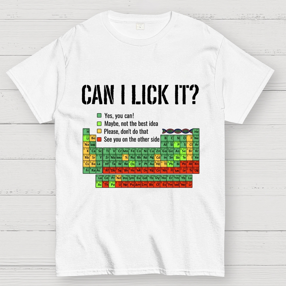 Can I Lick It  Geek T-Shirt