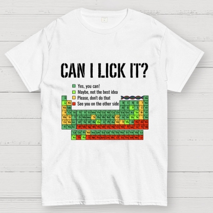 Can I Lick It  Geek T-Shirt