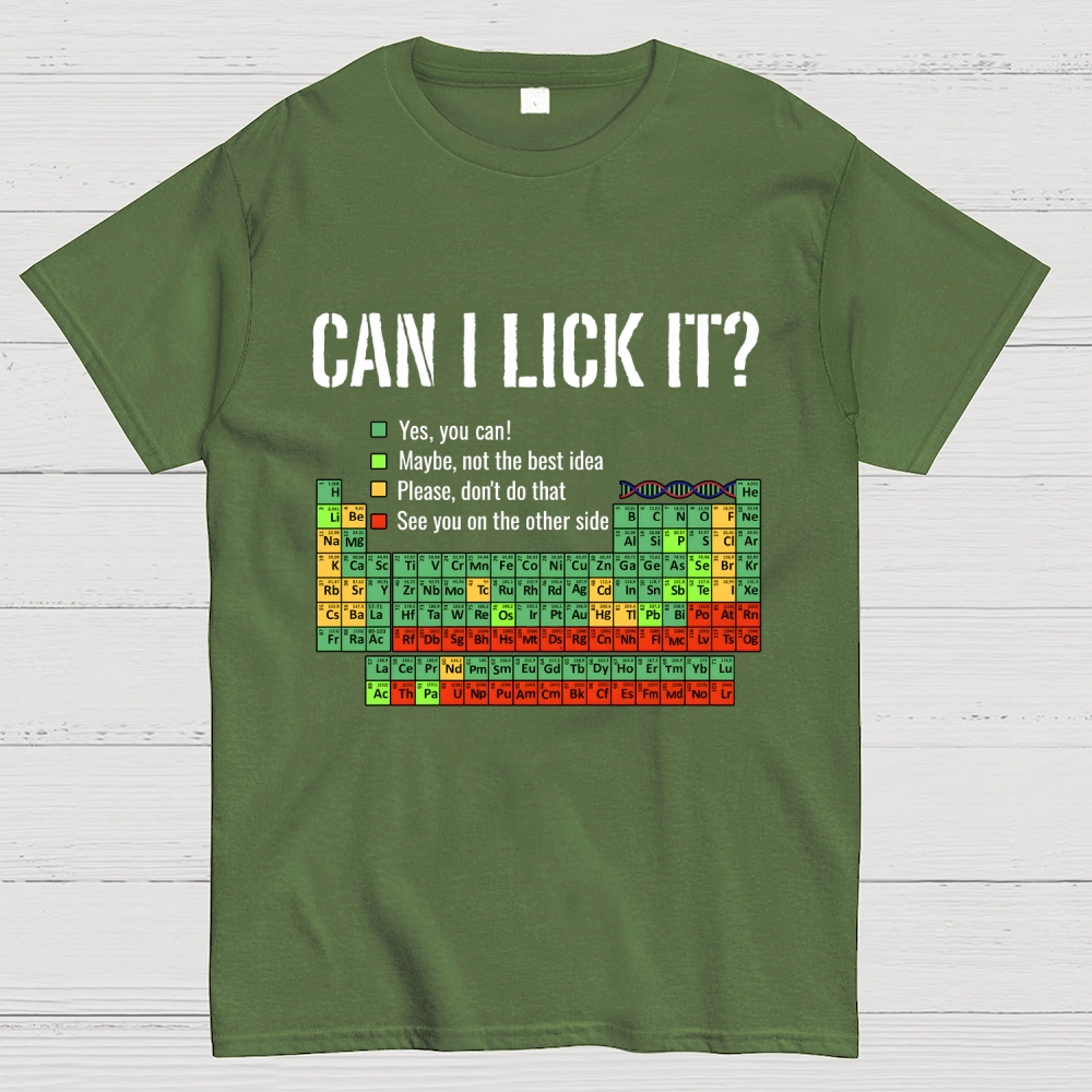 Can I Lick It  Geek T-Shirt