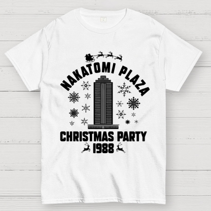 Nakatomi Christmas Party Geek T-Shirt