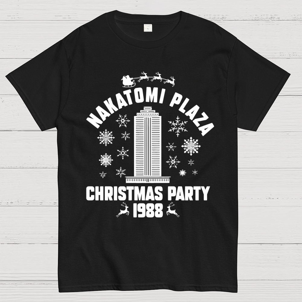 Nakatomi Christmas Party Geek T-Shirt