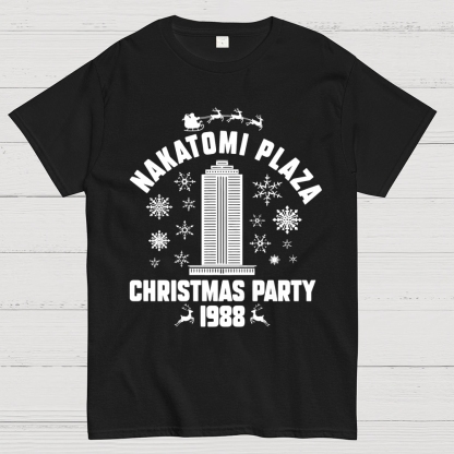 Nakatomi Christmas Party Geek T-Shirt