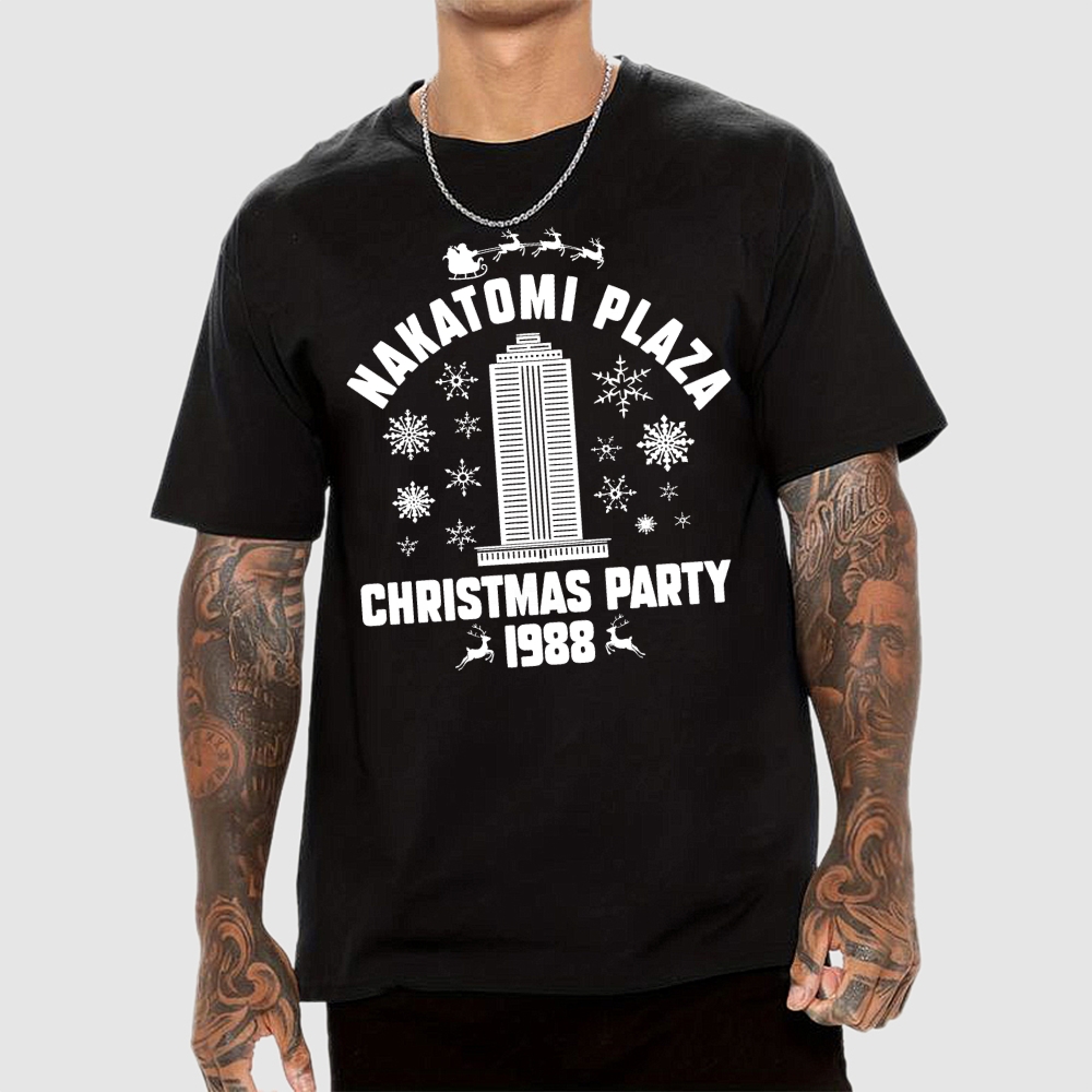 Nakatomi Christmas Party Geek T-Shirt