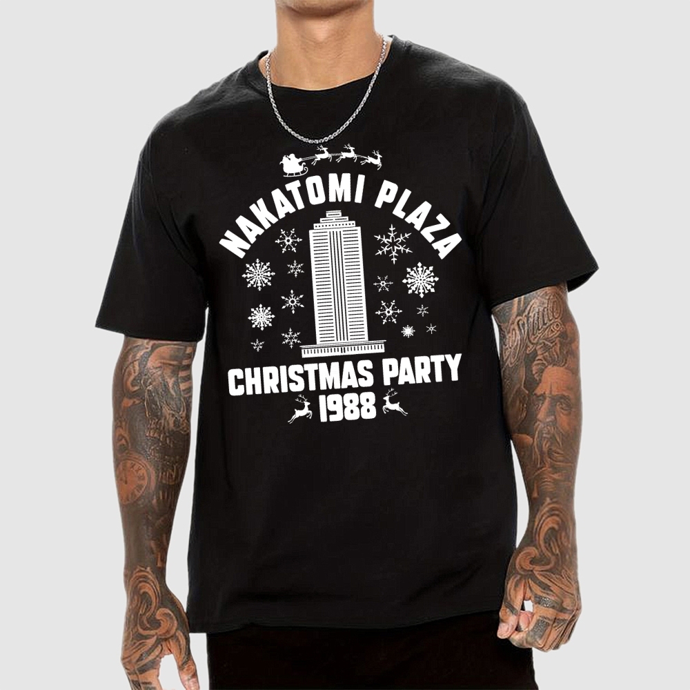 Nakatomi Christmas Party Geek T-Shirt