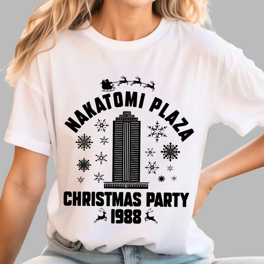 Nakatomi Christmas Party Geek T-Shirt