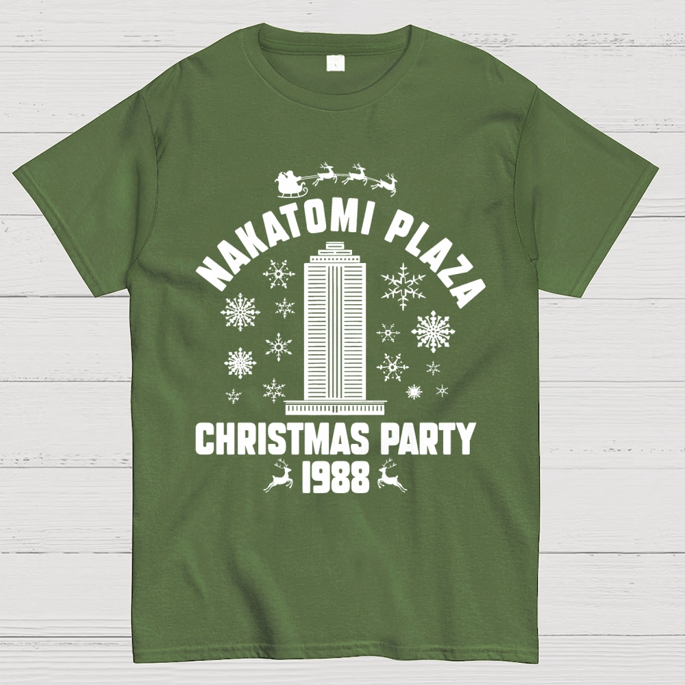 Nakatomi Christmas Party Geek T-Shirt