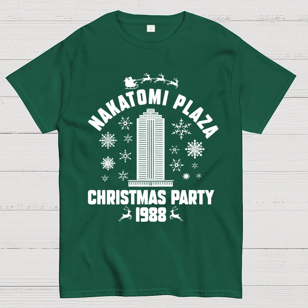 Nakatomi Christmas Party Geek T-Shirt