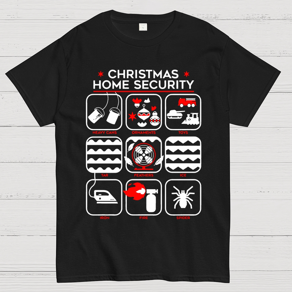 Christmas Home Security Geek T-Shirt
