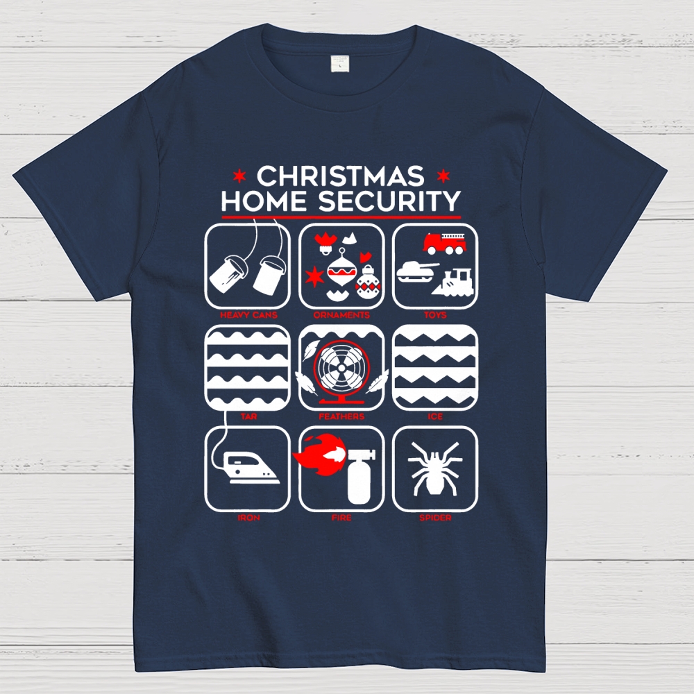 Christmas Home Security Geek T-Shirt