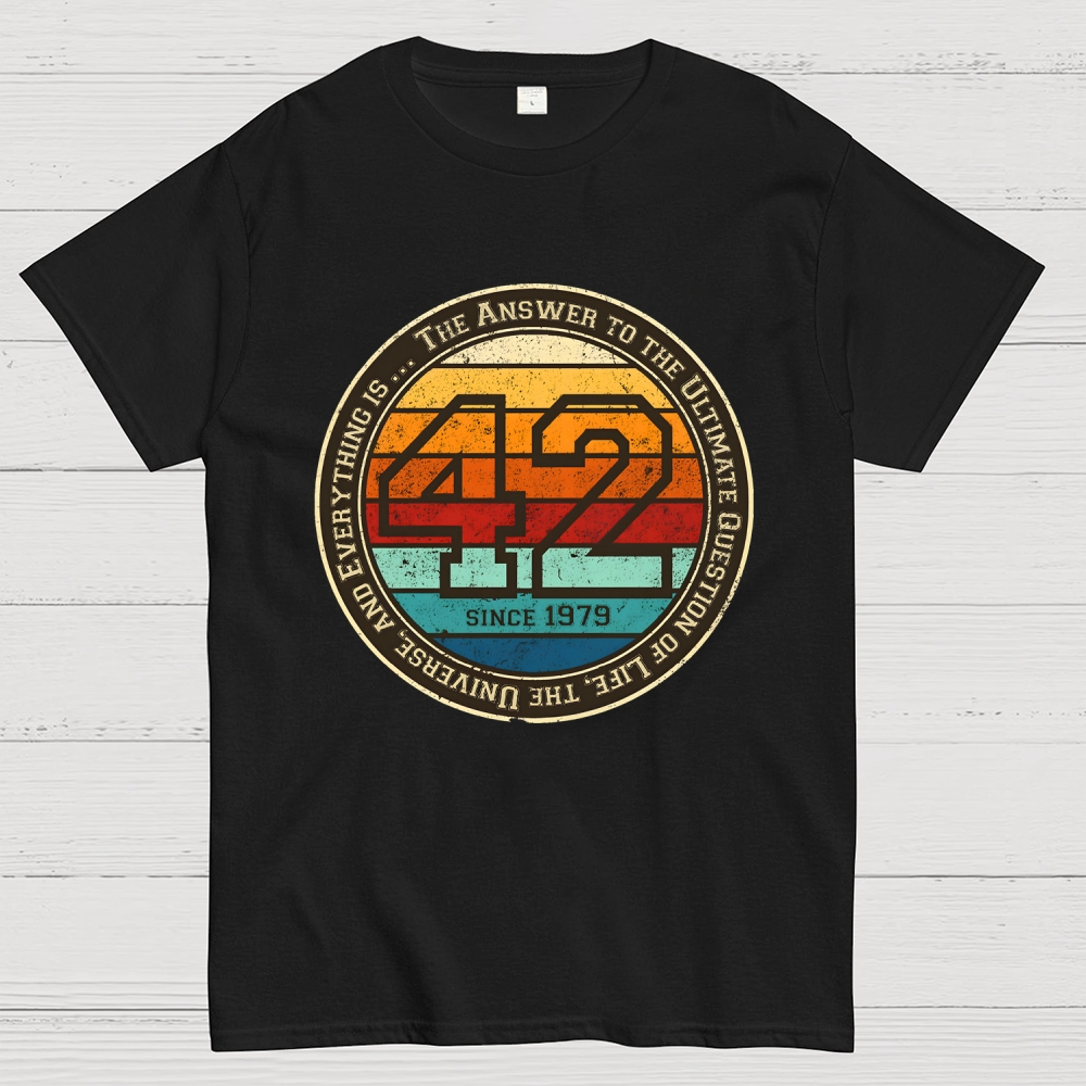 42 Life The Universe And Everything Geek T-Shirt