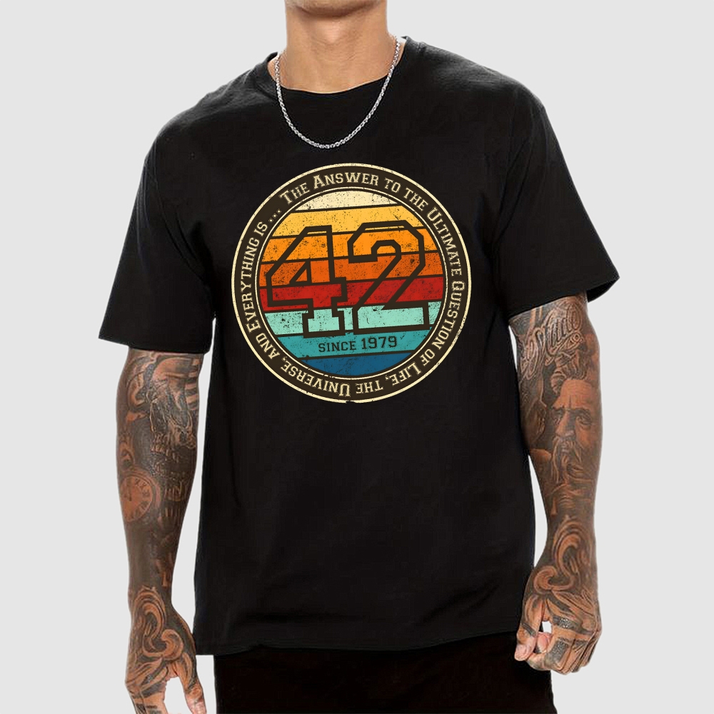 42 Life The Universe And Everything Geek T-Shirt