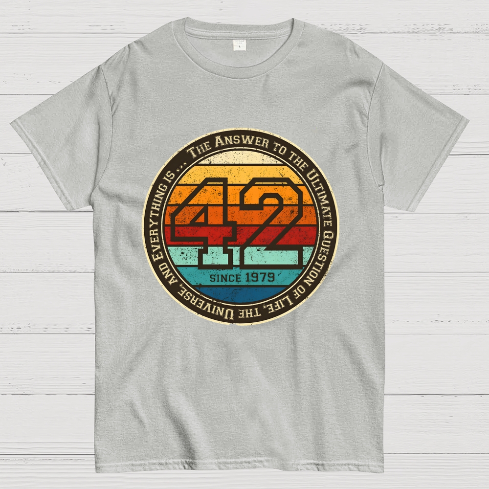42 Life The Universe And Everything Geek T-Shirt
