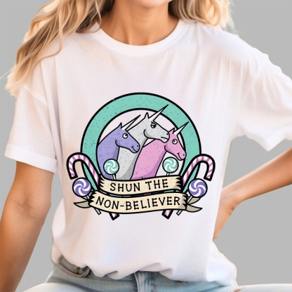 Shun the Non-Believer Geek T-Shirt
