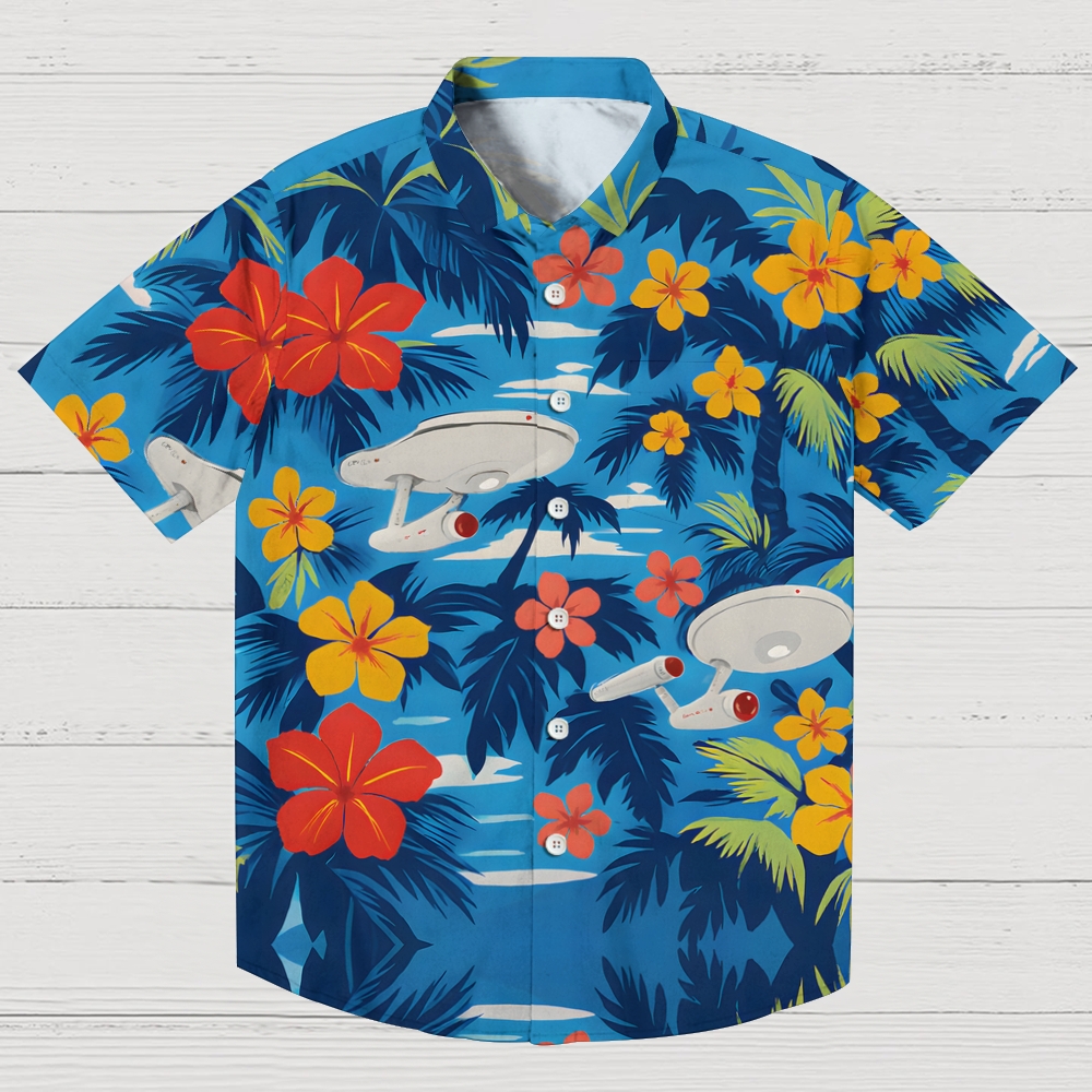 NCC-1701 Flower Geek Hawaiian Shirt