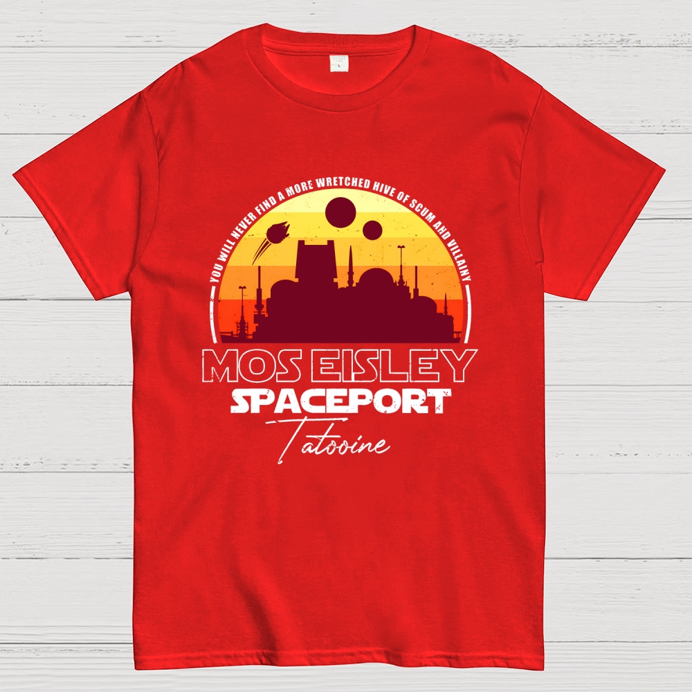 Scum And Villainy Mos Eisley Spaceport Tatooine Geek T-Shirt