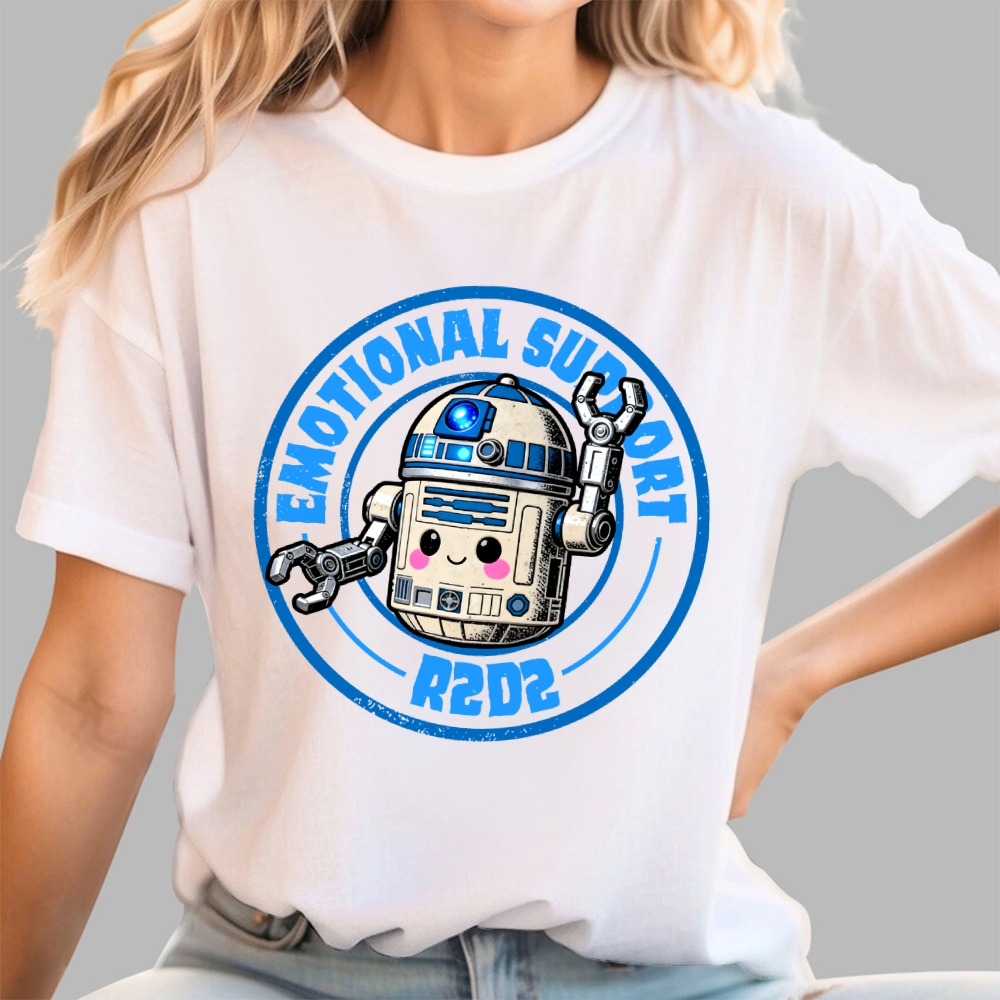 Emotional Support R2D2 Geek T-Shirt