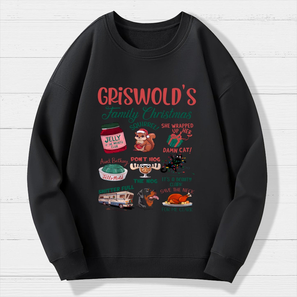 Griswold’s Family Christmas Geek Cotton Sweatshirt