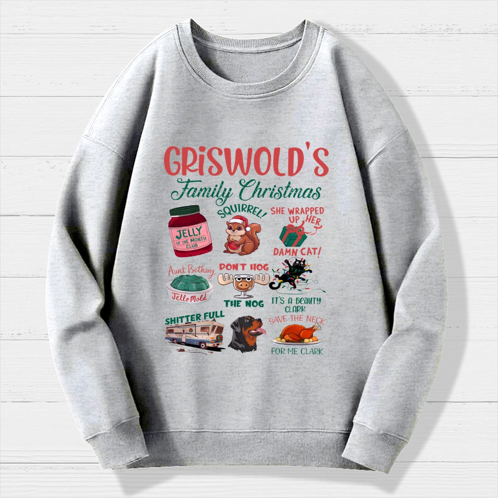 Griswold’s Family Christmas Geek Cotton Sweatshirt