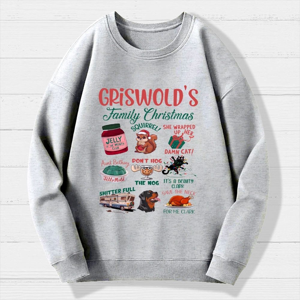 Griswold’s Family Christmas Geek Cotton Sweatshirt