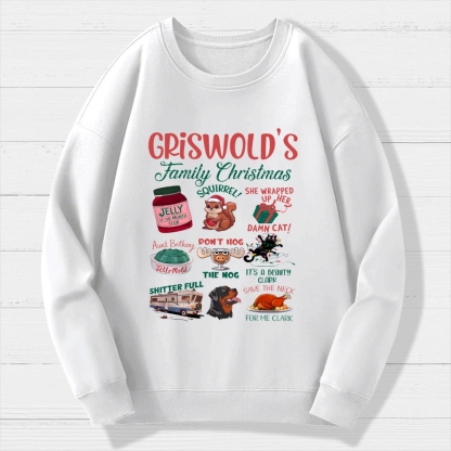 Griswold’s Family Christmas Geek Cotton Sweatshirt
