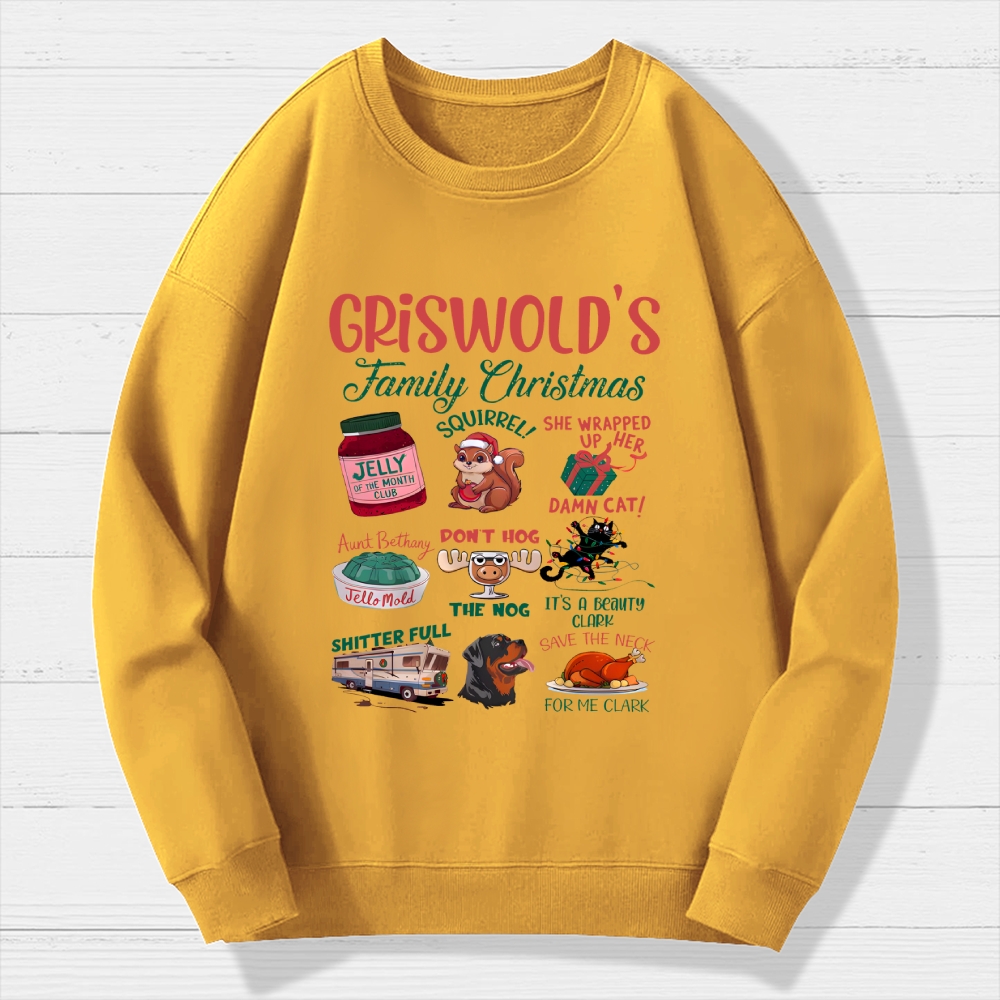 Griswold’s Family Christmas Geek Cotton Sweatshirt