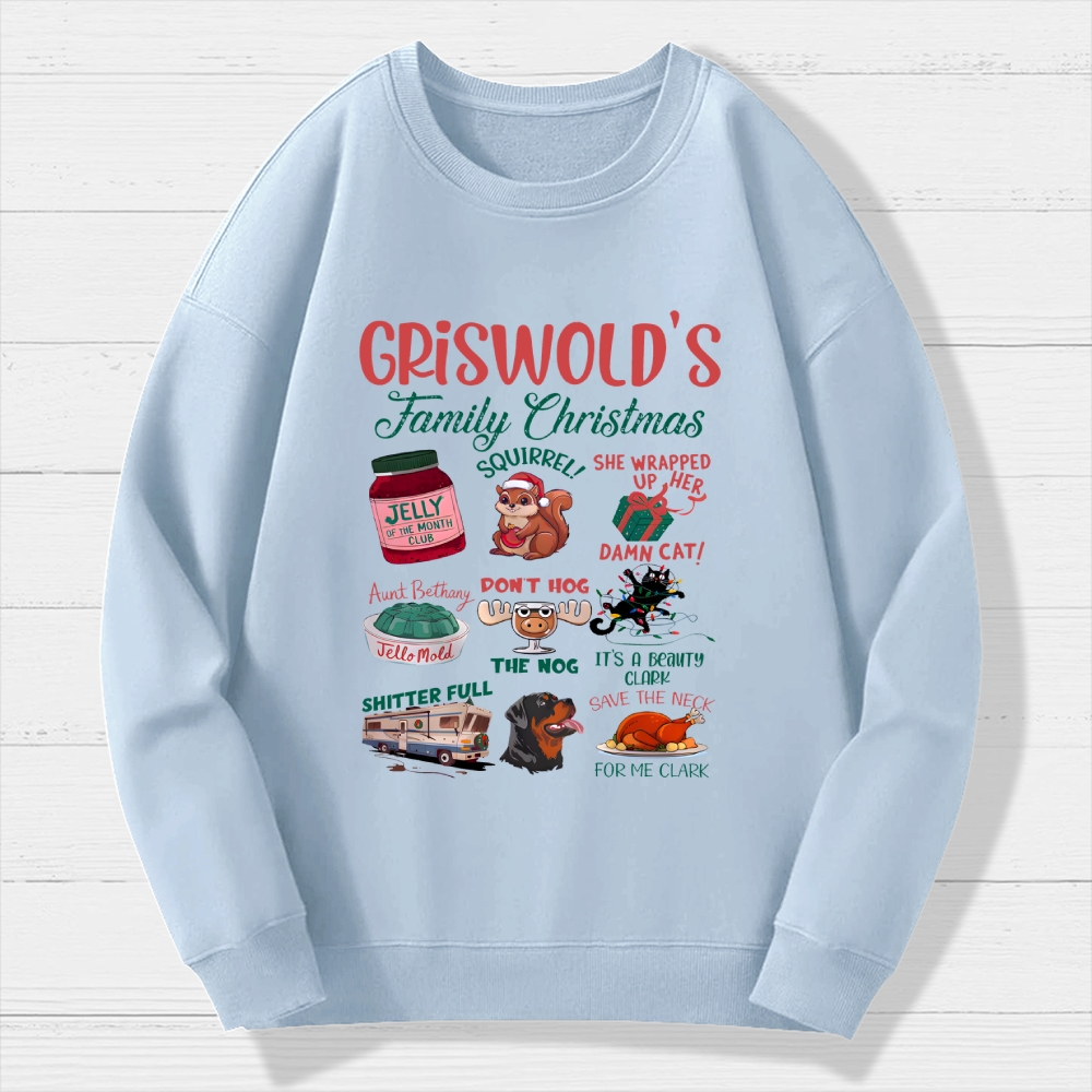 Griswold’s Family Christmas Geek Cotton Sweatshirt