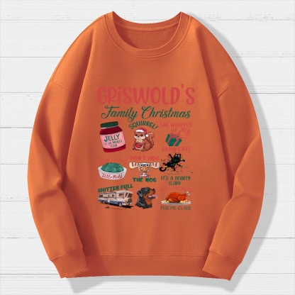 Griswold’s Family Christmas Geek Cotton Sweatshirt