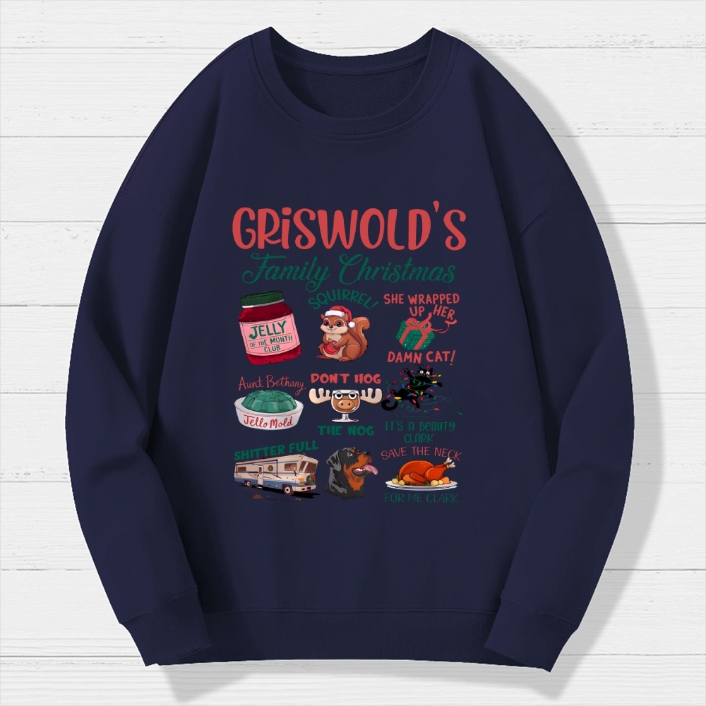 Griswold’s Family Christmas Geek Cotton Sweatshirt