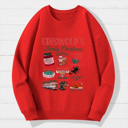 Griswold’s Family Christmas Geek Cotton Sweatshirt