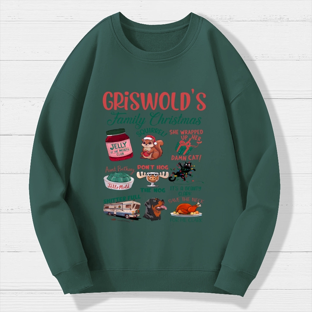 Griswold’s Family Christmas Geek Cotton Sweatshirt