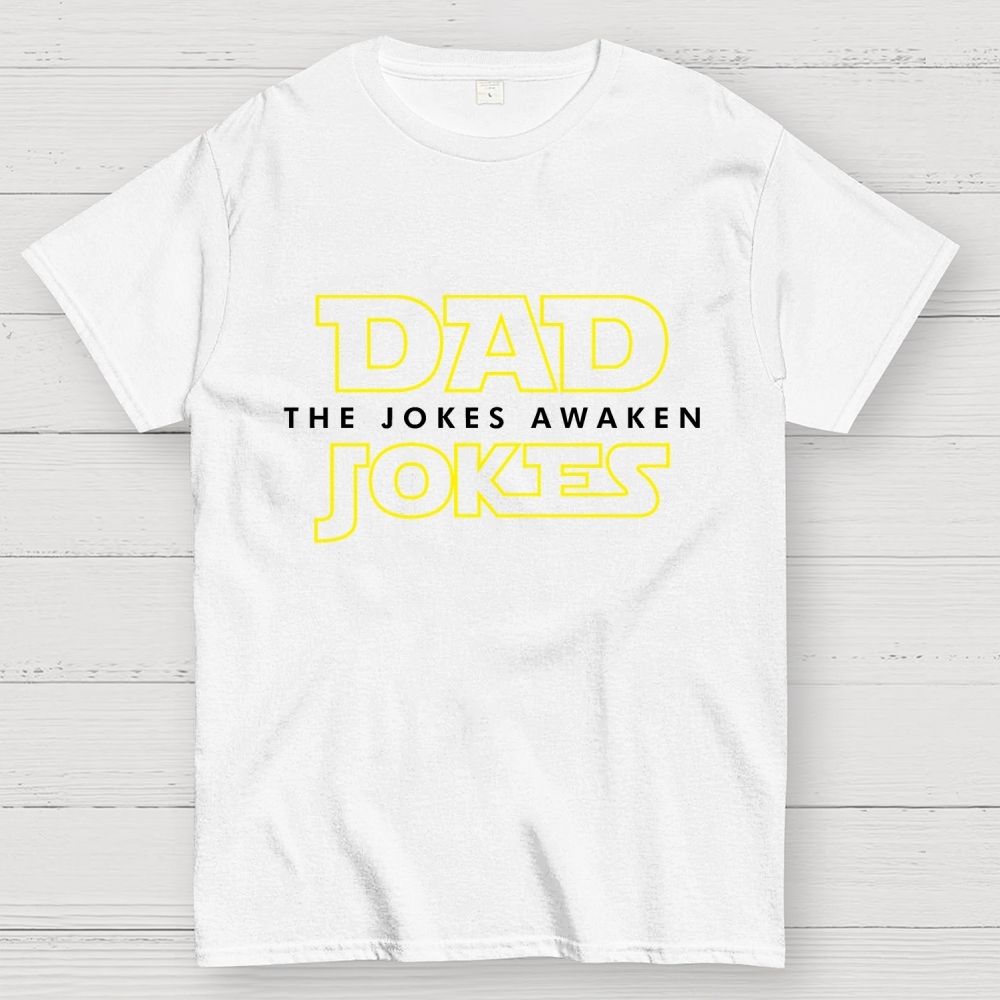 Dad Jokes - The Jokes Awaken Geek T-Shirt 