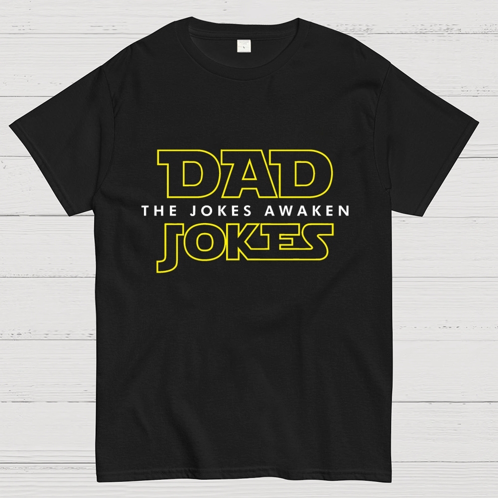 Dad Jokes - The Jokes Awaken Geek T-Shirt