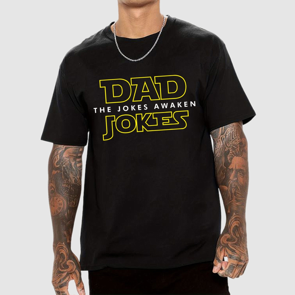 Dad Jokes - The Jokes Awaken Geek T-Shirt 