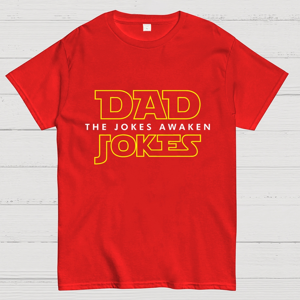 Dad Jokes - The Jokes Awaken Geek T-Shirt 