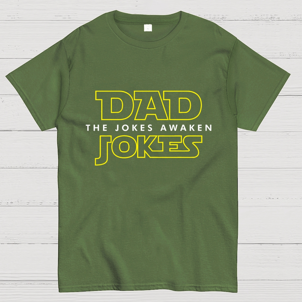 Dad Jokes - The Jokes Awaken Geek T-Shirt 
