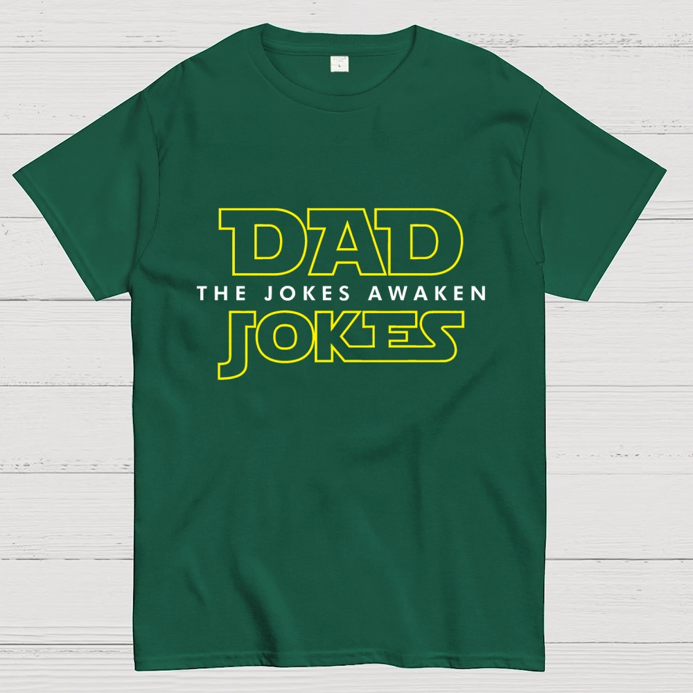 Dad Jokes - The Jokes Awaken Geek T-Shirt 