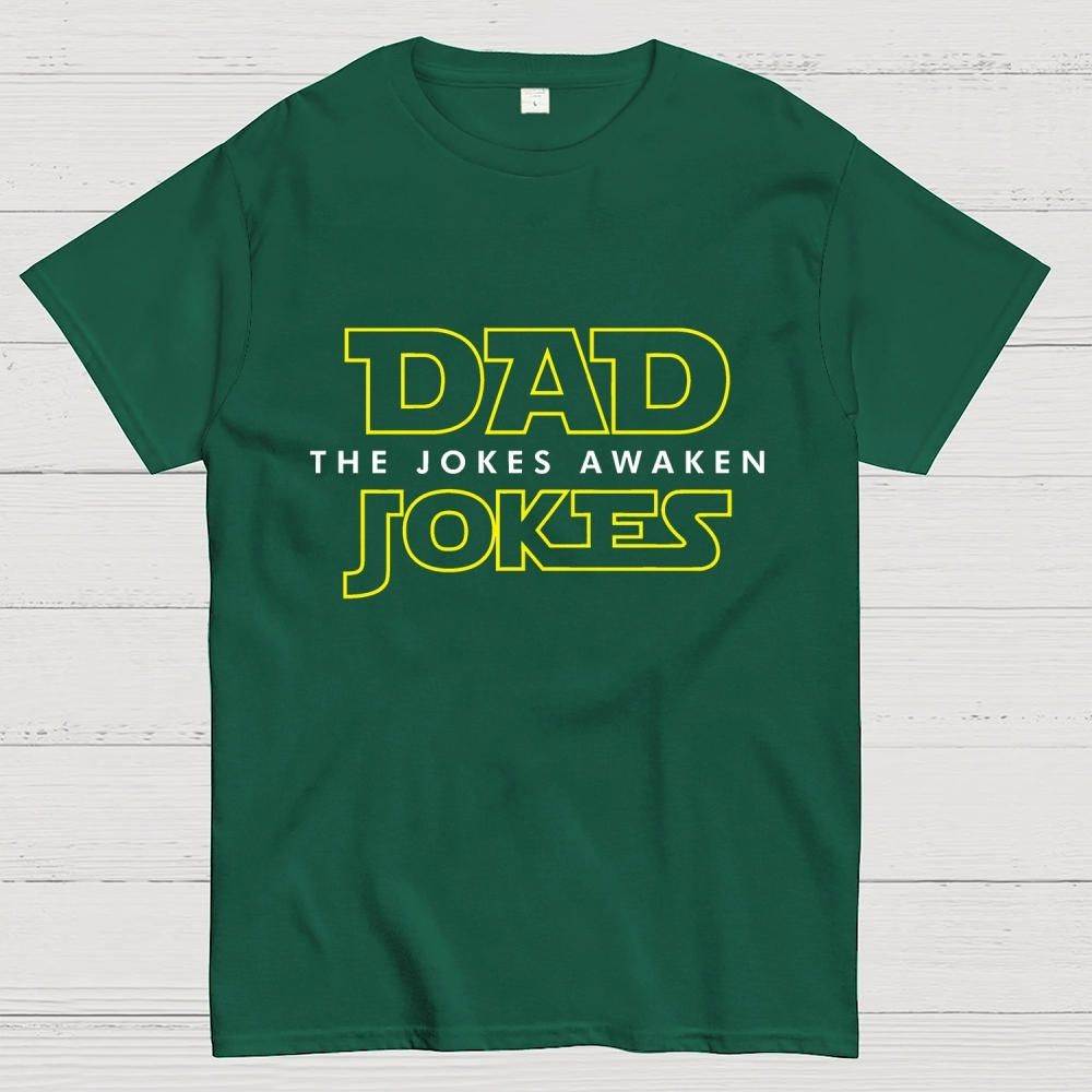 Dad Jokes - The Jokes Awaken Geek T-Shirt 