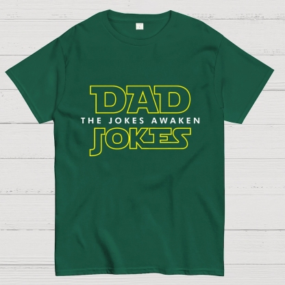 Dad Jokes - The Jokes Awaken Geek T-Shirt 