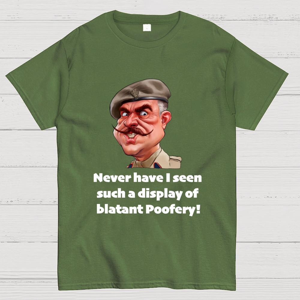 Blatant Poofery' Funny Geek T-Shirt