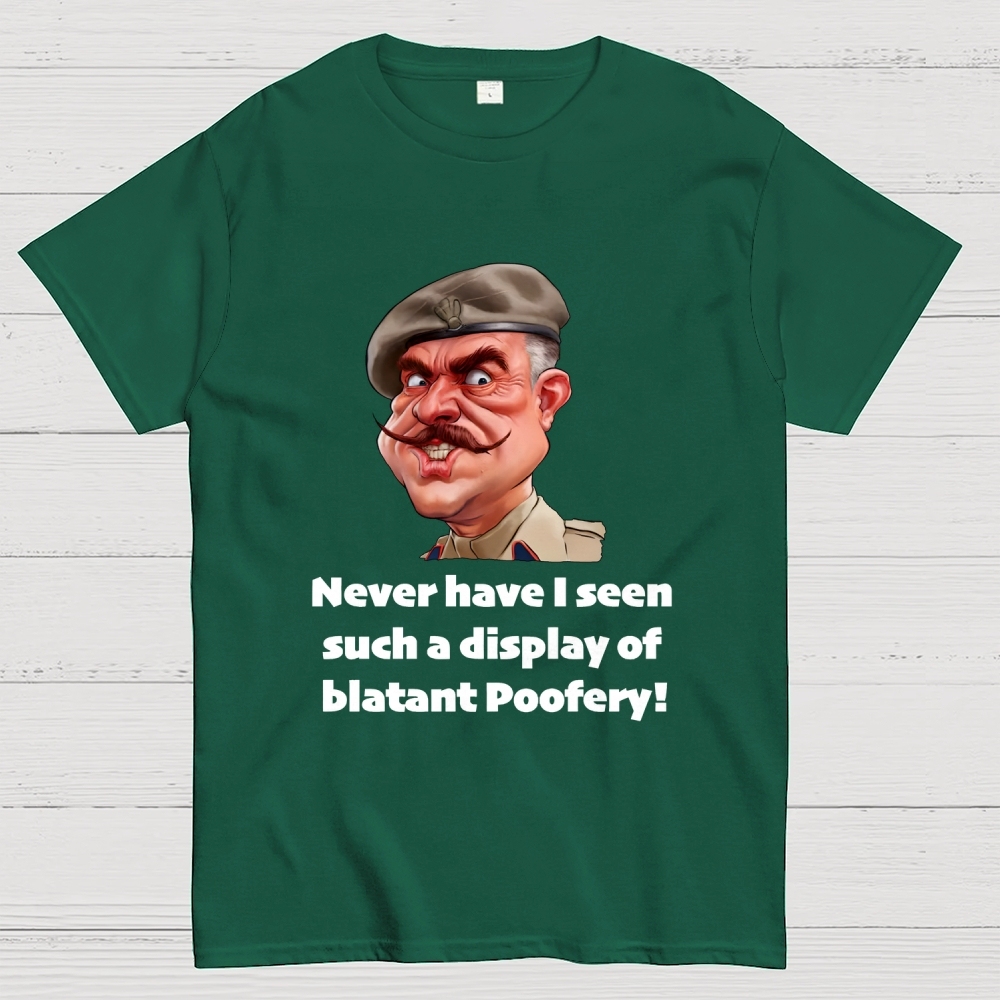 Blatant Poofery' Funny Geek T-Shirt