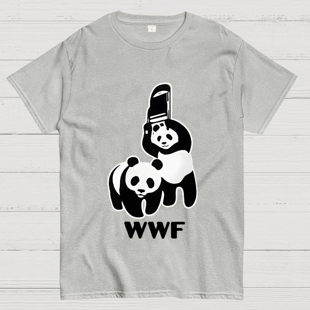 WWF Panda Funny Geek T-Shirt