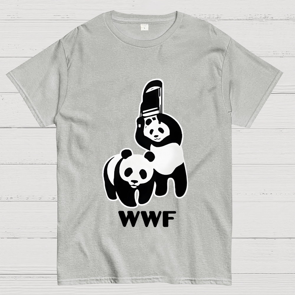WWF Panda Funny Geek T-Shirt