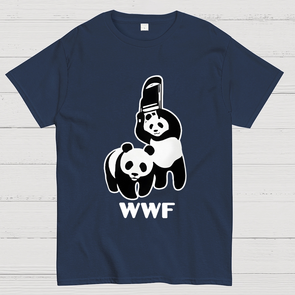 WWF Panda Funny Geek T-Shirt