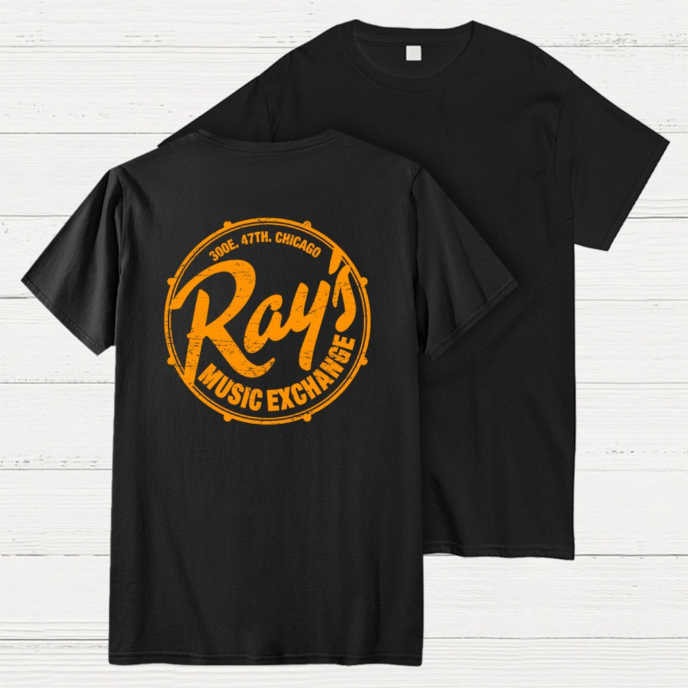 Ray’s Music Exchange Unisex Front And Back Printing Geek T-Shirt