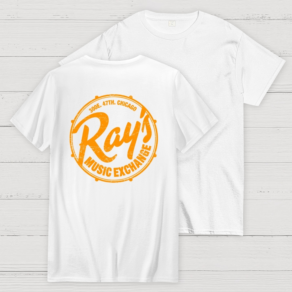 Ray’s Music Exchange Unisex Front And Back Printing Geek T-Shirt