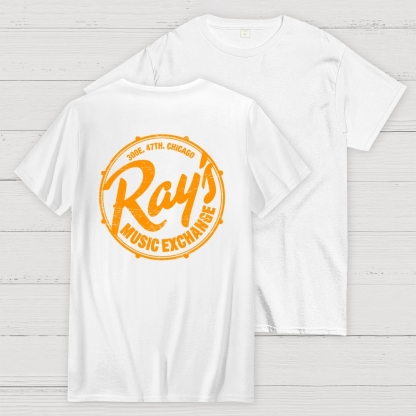 Ray’s Music Exchange Unisex Front And Back Printing Geek T-Shirt